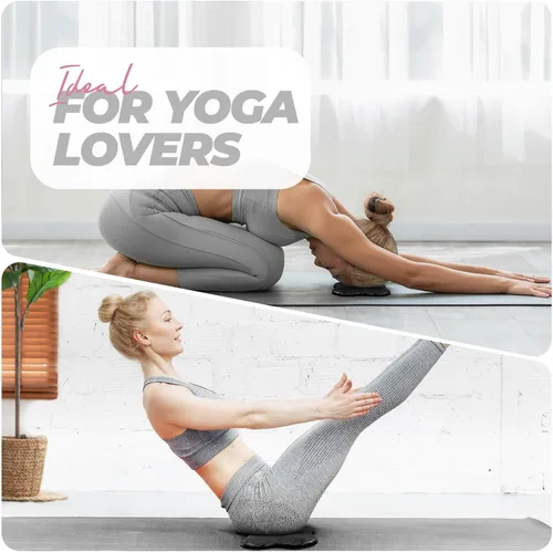 Miniatura 6 de Yes4All 2 rodilleras de yoga extra gruesas, almohadillas de yoga para ejercicio de pilates, almohadillas de 13/16 pulgadas para rodillas y coderas