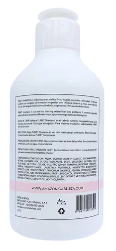 Miniatura 5 de Champú purificador, anti-pérdida de cabello y control del cabello graso, revitaliza el adelgazamiento del cabello y mejora el volumen, la fuerza