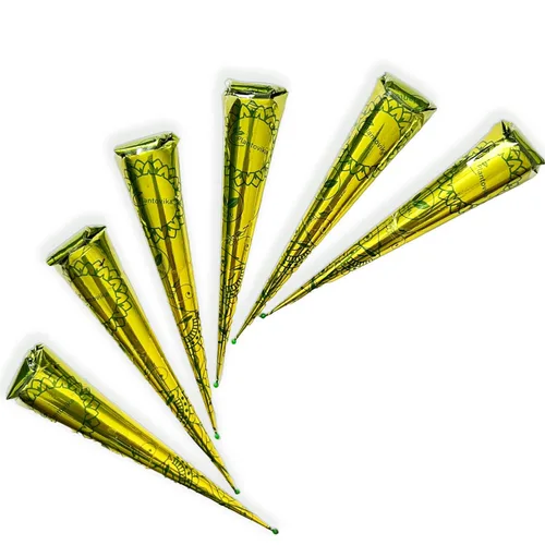 100% Henna Natural y Pura en Cono o Tubo, Pasta Lista para Usar para Color de Cabello Marrón rojizo, De Larga Duración, Sin Aditivos, Libre de