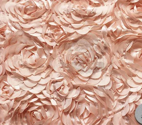 Miniatura 2 de Tela floral de pétalos nupciales satinados de 52 pulgadas de ancho vendido por The Yard (verde aqua)