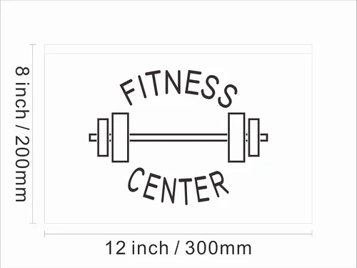 Miniatura 3 de 160034 - Letrero de neón con luz LED para gimnasio, sala de gimnasio, sala de gimnasio (12 x 8 pulgadas, 16 colores por control remoto)