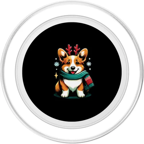 Miniatura 2 de Corgi Corgi Dog Corgis Christmas Corgi Welsh Corgis PopSockets MagSafe PopGrip para iPhone