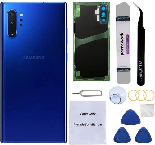 Miniatura 9 de Reemplazo de cristal trasero trasero para Samsung Galaxy Note 10+ Plus 6.8 pulgadas 5G con kit de herramientas de reparación y adhesivo preinstalado