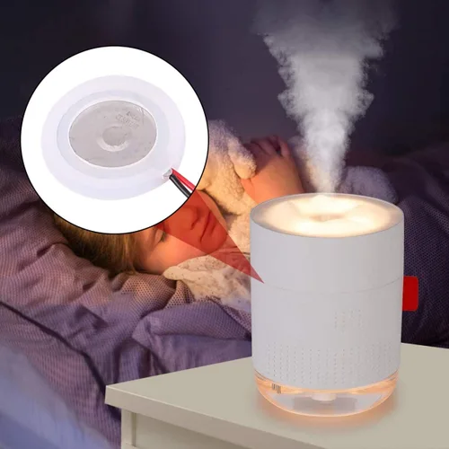 Miniatura 7 de ULTECHNOVO Reemplazo de pieza de atomización microporosa para humidificador de aire piezoeléctrico placa oscilante USB humidificador accesorios 3.93