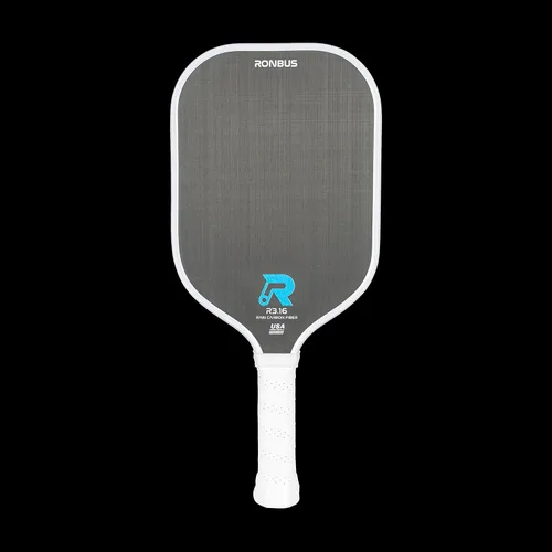 Miniatura 7 de Ronbus R1.16/R2.16/R3.16 Fibra de carbono Toray T700 en bruto, pala de pickleball con núcleo de nido de abeja de polipropileno de 16 mm R3.16W
