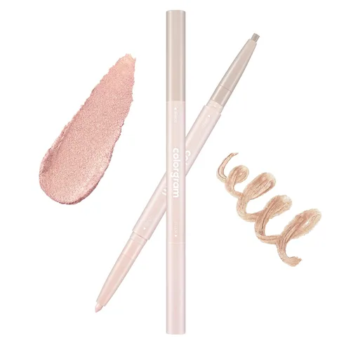Miniatura 10 de COLORGRAM Barra de resaltador para debajo del ojo 01 Tono cálido Barra de resaltador y contorno sedoso y duradero para maquillaje diario a prueba