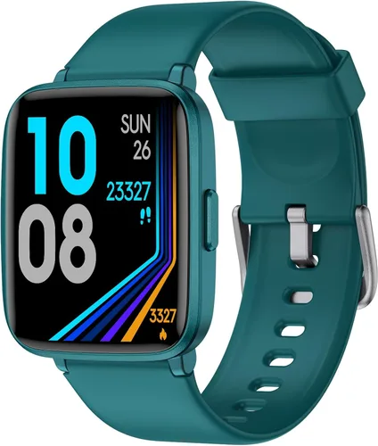 Miniatura 10 de LIVIKEY Reloj de seguimiento de actividad física con monitor de frecuencia cardíaca, rastreador de actividad con podómetro, monitor de sueño