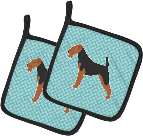 Miniatura 391 de Caroline's Treasures BB3567PTHD - Juego de soportes para ollas de cocina resistentes al calor, almohadillas calientes para cocinar, hornear, Copo