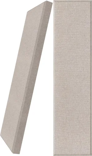 Miniatura 9 de UMIACOUSTICS 2 paneles acústicos de fibra de vidrio, paneles de absorción de sonido de 48 x 12 x 2 pulgadas, paneles a prueba de sonido para Gris