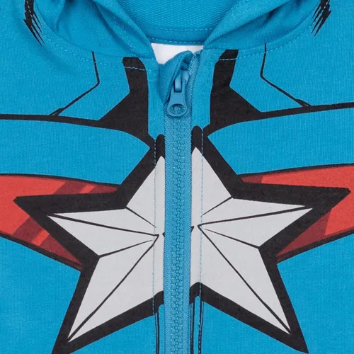 Miniatura 6 de Marvel Avengers - Sudadera con capucha y cremallera para niños pequeños a niños grandes (2T - 18-20)