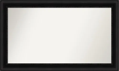 Miniatura 680 de Amanti Art Espejo personalizado, espejo de baño negro puente, espejo de pared o espejo de tocador de baño sobre el fregadero (26 x 26 pulgadas)