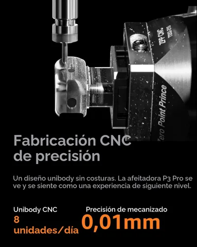 Miniatura 6 de Laifen P3 Pro - Afeitadora eléctrica de 3 cuchillas, motores lineales duales de alta velocidad, 12,000 cortes/minuto, tiempo de funcionamiento