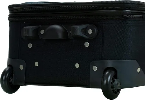 Miniatura 9 de Rockland, juego de equipaje de dos piezas, NegroGris), F102-BLACKGRAY