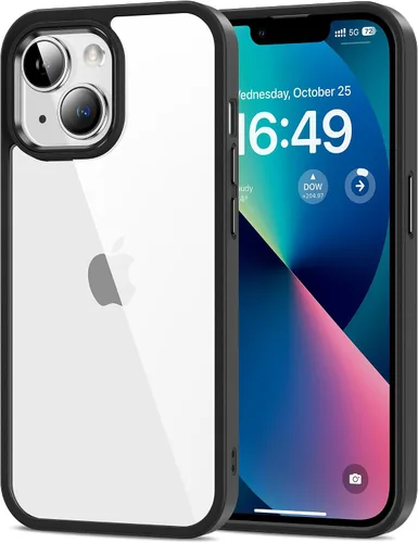 Miniatura 10 de HOOMIL Funda para iPhone 7 Plus/iPhone 8 Plus de 5.5 pulgadas, no amarillea, protección contra caídas, cubierta trasera dura transparente