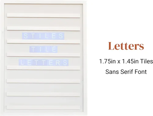 Miniatura 2 de Stiles 92 fichas de letras premium para tablero de fichas, solo letras, no incluye tablero de letras, alfabeto de crucigrama de madera Nogal
