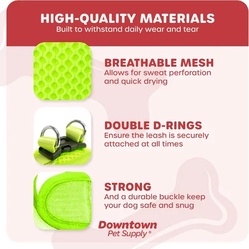 Miniatura 4 de Downtown Pet Supply - Arnés ajustable para perro con chaleco acolchado, sin tirones, fácil de poner, para perros pequeños, medianos y grandes