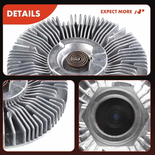 Miniatura 7 de A-Premium Embrague del ventilador de refrigeración del motor compatible con Ford Excursion 2000-2003, F-250 F-350 F-450 F-550 Super Duty 1999-2003