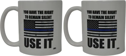 Miniatura 5 de Rogue River Tactical Taza de café divertida con el mejor oficial de policía, regalo de policía