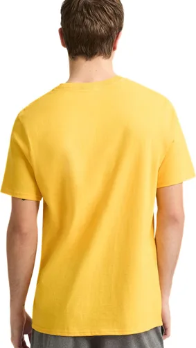 Miniatura 4 de Champion Men's Classic Short Sleeve T-Shirt, Standard Fit, Midweight 100% Cotton, Available in Regular and Big & Tall Dorado(Team Gold)
