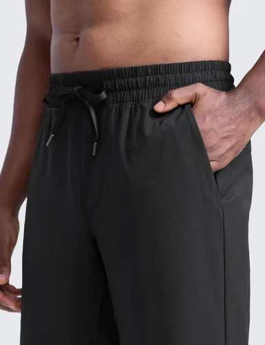 Miniatura 6 de CRZ YOGA Pantalones cortos de entrenamiento sin forro para hombre, 9 pulgadas, secado rápido, para correr, deportes, atletismo, gimnasio