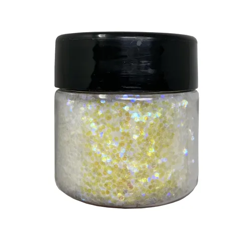 Angel's Mixtape - Tarro biodegradable grueso de grado cosmético con purpurina de 0.75 onzas, vegano y fabricado en los Estados Unidos