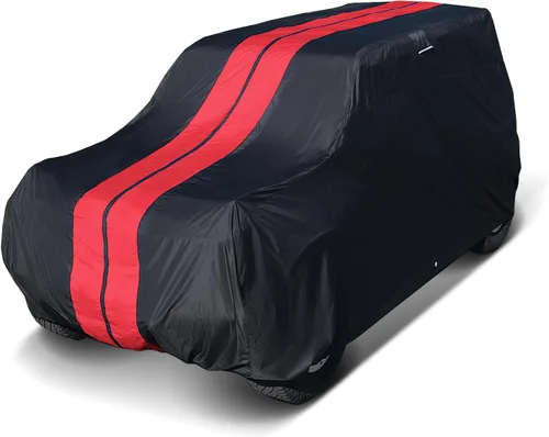 Miniatura 28 de iCarCover Funda de coche personalizada para Kia Rio Hatchback (2016-2023), impermeable, para todo tipo de clima, lluvia, nieve, UV, protector solar