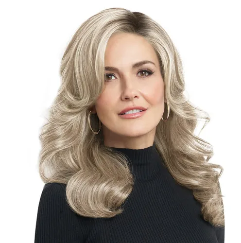 Miniatura 22 de Raquel Welch Hairuwear, gorra media, RL10/12, castaño iluminado por el sol, Stroke of Genius