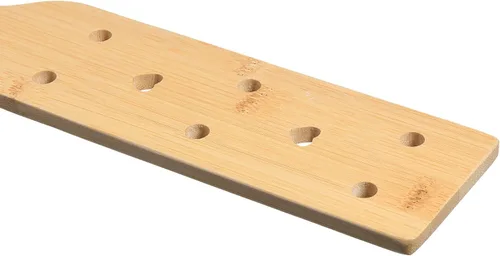 Miniatura 4 de Palo de bambú de 13.1 pulgadas con agujeros para el flujo de aire, palo de madera duradero y sólido de peso ligero con superficie lisa, palo