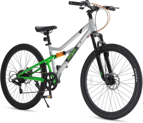Miniatura 21 de RoyalBaby Bicicleta de montaña para niños y niñas, bicicleta ultraligera de aluminio con ruedas de 20 a 26 pulgadas para niños de 6 a 14 años