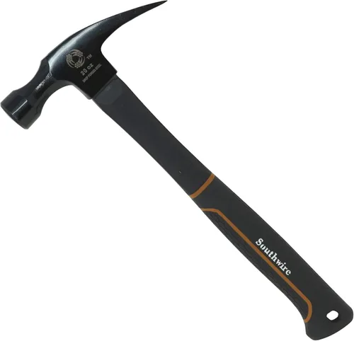 Southwire Bmeh-20 Martillo de electricista de servicio pesado; cabeza de 20 onzas con cara lisa; agujero de sujeción de acero forjado resistente