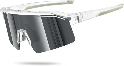 Miniatura 20 de Gafas de sol deportivas para hombres y mujeres irrompibles con protección UV400, gafas de béisbol para correr, ciclismo