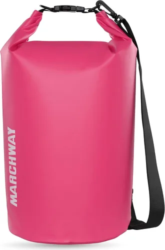 Miniatura 26 de MARCHWAY - Bolso seco flotante e impermeable 1.32/2.64/5.28/7.93/10.57 galones, parte superior enrollable, mantiene secos equipos de kayak rafting