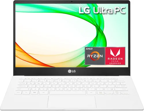 LG Laptop LCD de 13 pulgadas completa (1920 x 1080), pantalla IPS AMD Ryzen 5 4500U, RAM de 8 GH, SSD de 256 GB, DTS:X Ultra, cámara web HD