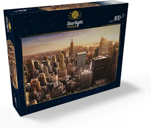 Miniatura 2 de MyPuzzle Skyline - Nueva York - Rompecabezas prémium de 100 piezas para adultos