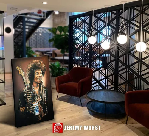 Miniatura 8 de JEREMY WORST " Sexy Urban and Music wall art " by Jeremy Worst Posters Canvases Decor Urban Culture Painting Woman Drinking Wine Whiskey Gifts