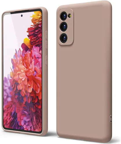 Miniatura 236 de oakxco Funda para teléfono Samsung Galaxy S21 Ultra con agarre de silicona líquida, bonita funda delgada y delgada de goma suave de TPU lisa