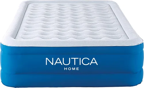 Miniatura 12 de Colchón de Aire Nautica Home Express Sleep Cama Hinchable para Huéspedes, Viaje y Camping: Sistema de Soporte y Comodidad con Vinilo Resistente a