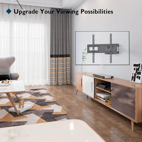 Miniatura 6 de BONTEC - Soporte de pared para TV de movimiento completo para televisores de 23 a 70 pulgadas, capacidad de hasta 45 kg, VESA máx. 400 x 400 mm