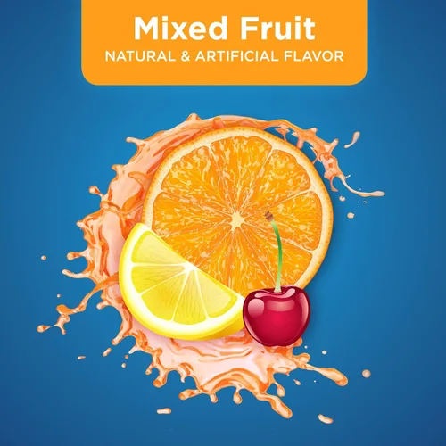 Miniatura 6 de Amazon Basic Care Solución de electrolitos, fruta mixta, diseñada para prevenir la deshidratación, reemplaza a electrolitos, líquidos y zinc, 33.8