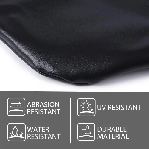 Miniatura 7 de PIT66 Funda para Asiento Negra Compatible con Honda Fourtrax 300 1988-2000 Funda para Asiento Weather-Resistant Black Replacement Seat Cover with