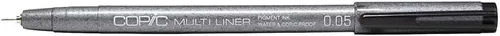 Miniatura 3 de Copic Marcadores Multiliner 0.05 Tinta a base de pigmentos negros 2-Negro