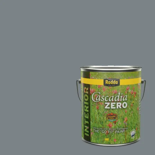 Miniatura 40 de Rodda Paint CASCADIA XL Pintura e imprimación satinada para exteriores en uno, cuarto de galón, Metropolis Mood