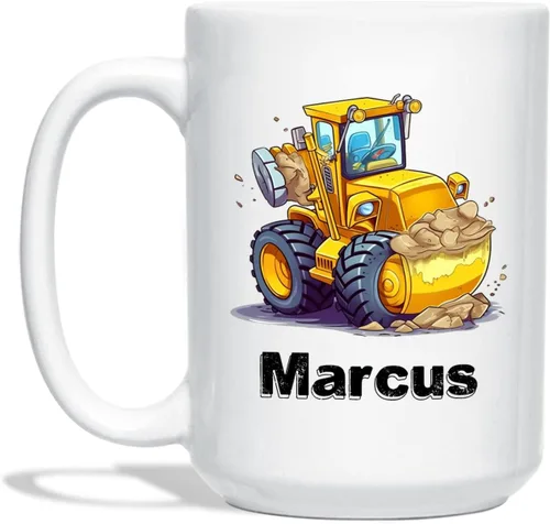 Miniatura 22 de Taza de café de avión personalizada con nombre de los niños, taza de café de avión personalizada de 11 onzas y 15 onzas, taza de cerámica blanca