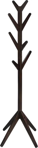 Miniatura 5 de Coaster Home Furnishings - Margaret - Madera dura asiática - Perchero independiente con 8 ganchos, diseño de gancho de rama de árbol - Entrada