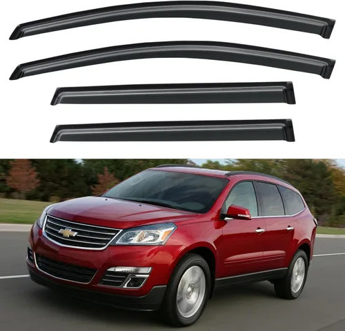 Miniatura 177 de YQAUTEC Viseras de Ventana Protectores de Lluvia para Honda Civic 2022 2023 2024 2025 2026, Deflectores de Viento de Ventilación de Ventana Fuera