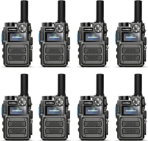 Miniatura 15 de Walkie Talkies de largo alcance ilimitado gratuito de por vida para adultos, radios bidireccionales rápidas 4G LTE PoC de larga distancia