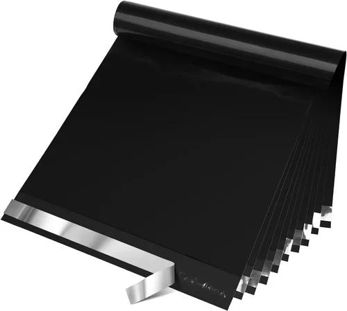 Miniatura 35 de Metronic Sobres de polietileno grandes de 24 x 24 pulgadas, 100 unidades, bolsas de envío adhesivas fuertes para ropa, sobres impermeables para Lila