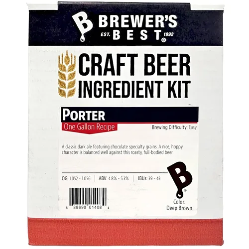 Miniatura 14 de Brewer's Best Kit de ingredientes de cerveza casera de un galón (IPA (India Pale Ale))