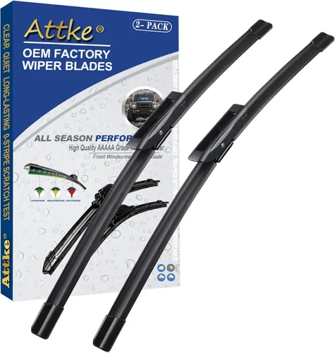 Miniatura 30 de ATTKE Limpiaparabrisas trasero para Hyundai Accent 2012-2019/Jeep Compass 2017-2019/Jeep Grand Cherokee 2014-2020/Kia Rio 2012-2019/Soul 2010-2019