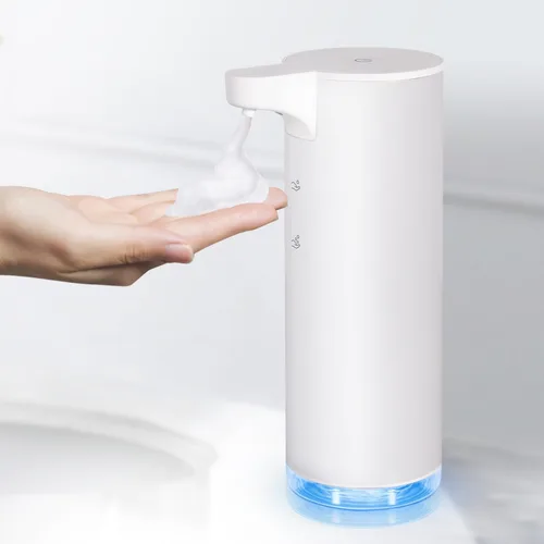Miniatura 12 de LAOPAO Dispensador automático de jabón espumoso: dispensador de jabón recargable sin contacto dispensador de jabón de espuma de acero inoxidable